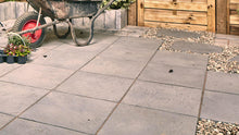 Load image into gallery viewer, Brett Paving Concrete Stamford Riven Charcoal Paving slabs
