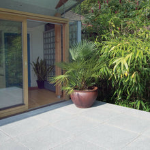 Load image into gallery viewer, Brett Paving Concrete 'Chaucer' Charcoal textured paving slabs