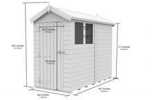 Load image into gallery viewer, Apex Shed 4ft x 8ft