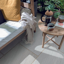 Load image into gallery viewer, Bradstone Silver Grey Indian Sandstone Paving Slabs – Riven – 22mm