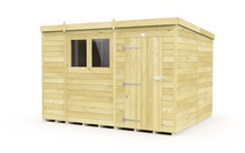 Load image into gallery viewer, Pent Shed 10ft x 8ft