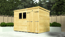 Load image into gallery viewer, Pent Shed 10ft x 8ft