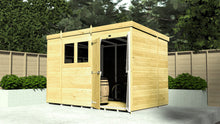Load image into gallery viewer, Pent Shed 4ft x 10ft