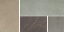 Load image into gallery viewer, Bradstone Blended Natural Indian Sandstone Patio Pack in Imperial Green
