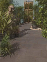 Load image into gallery viewer, Bradstone Aged Riven ECO Concrete Paving in Dark Grey