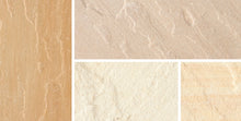 Load image into gallery viewer, Bradstone Fossil Buff Indian Sandstone Paving – Riven – 22mm