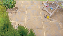 Load image into gallery viewer, Brett Canterbury Garden Paving - Mellow Amber Patio Pack
