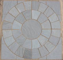 Load image into gallery viewer, Natural Sandstone Circle 2.4m With Squaring Off Kit Included - 22mm - Riven

