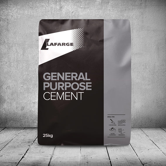 LAFARGE GENERAL PURPOSE CEMENT - Pallet of 40 x 25kg Bags