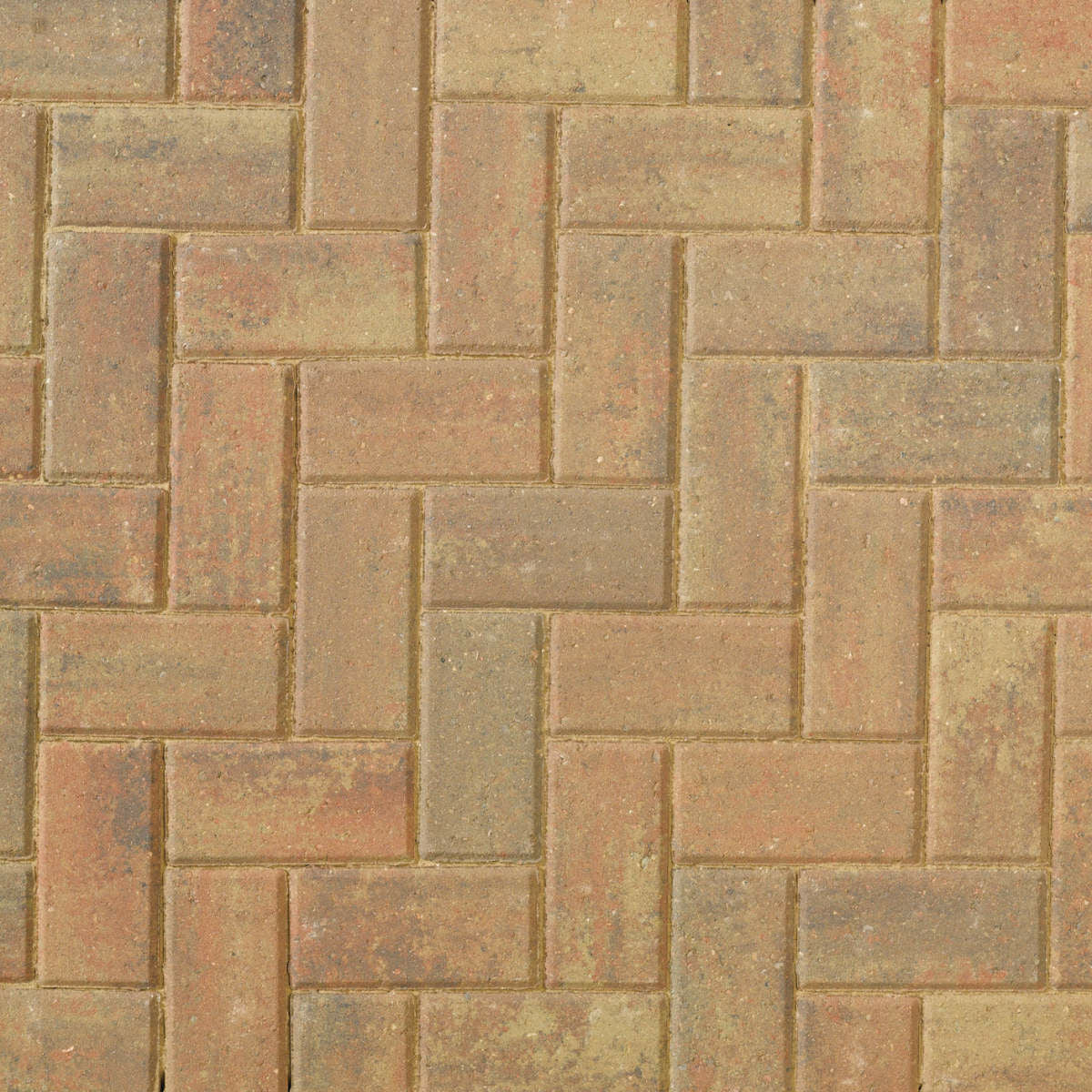 Brett Omega Block Paving, 200 x 100 - Autumn Gold