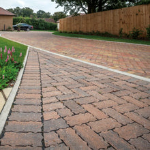 Load image into gallery viewer, Brett Omega Flow Permeable Driveway Block Paving, 200 x 100 - Burnt Oak
