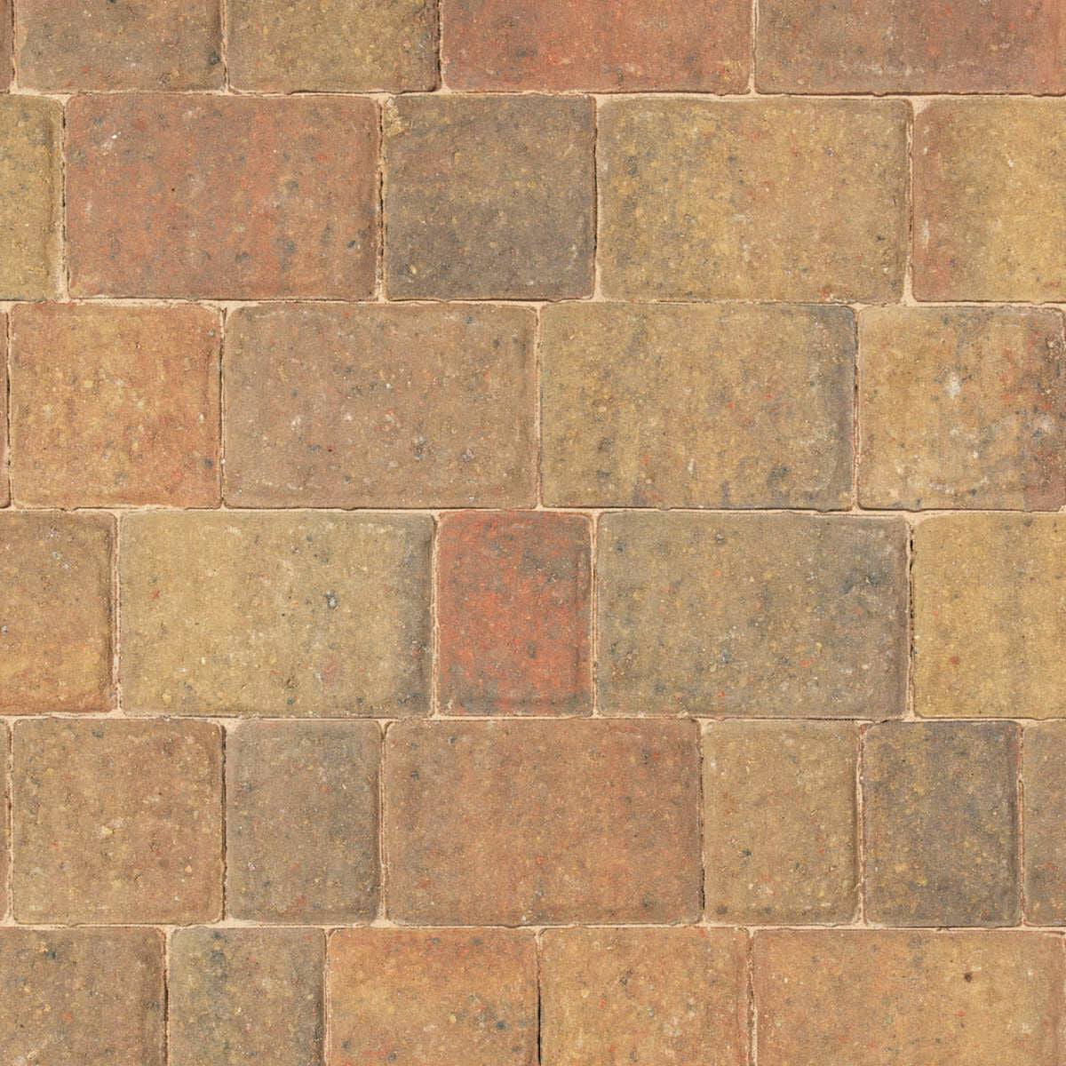 Brett Regatta TRIO Driveway Block Paving - Autumn Gold