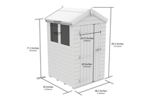 Load image into gallery viewer, Apex Shed 4ft x 4ft
