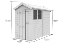 Load image into gallery viewer, Apex Shed 4ft x 8ft
