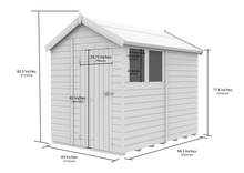 Load image into gallery viewer, Apex Shed 6ft x 8ft
