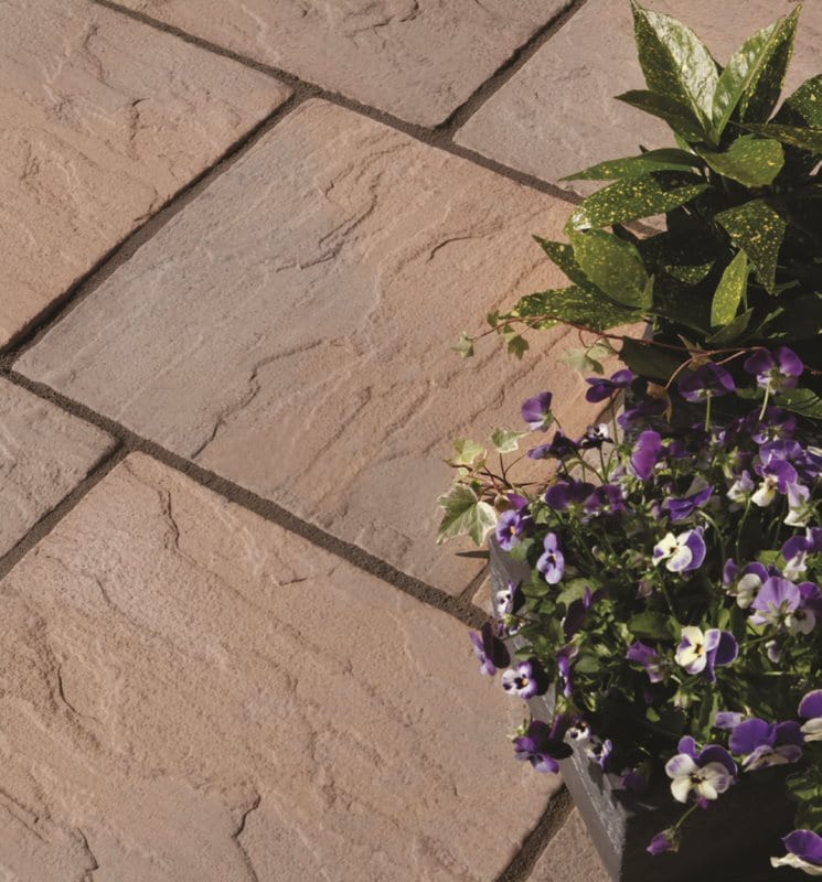 Bradstone Ashbourne ECO Patio Kits: York Brown