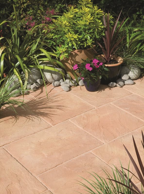 Bradstone Ashbourne ECO Patio Kits: York Gold