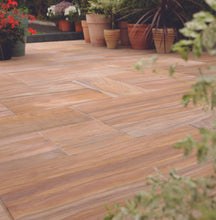 Load image into gallery viewer, Bradstone Rainbow Smooth Indian Natural Sandstone Bradstone Patio Pack Covers 15.3m2
