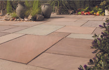 Load image into gallery viewer, Bradstone Blended Natural Indian Sandstone Patio Pack in Imperial Green
