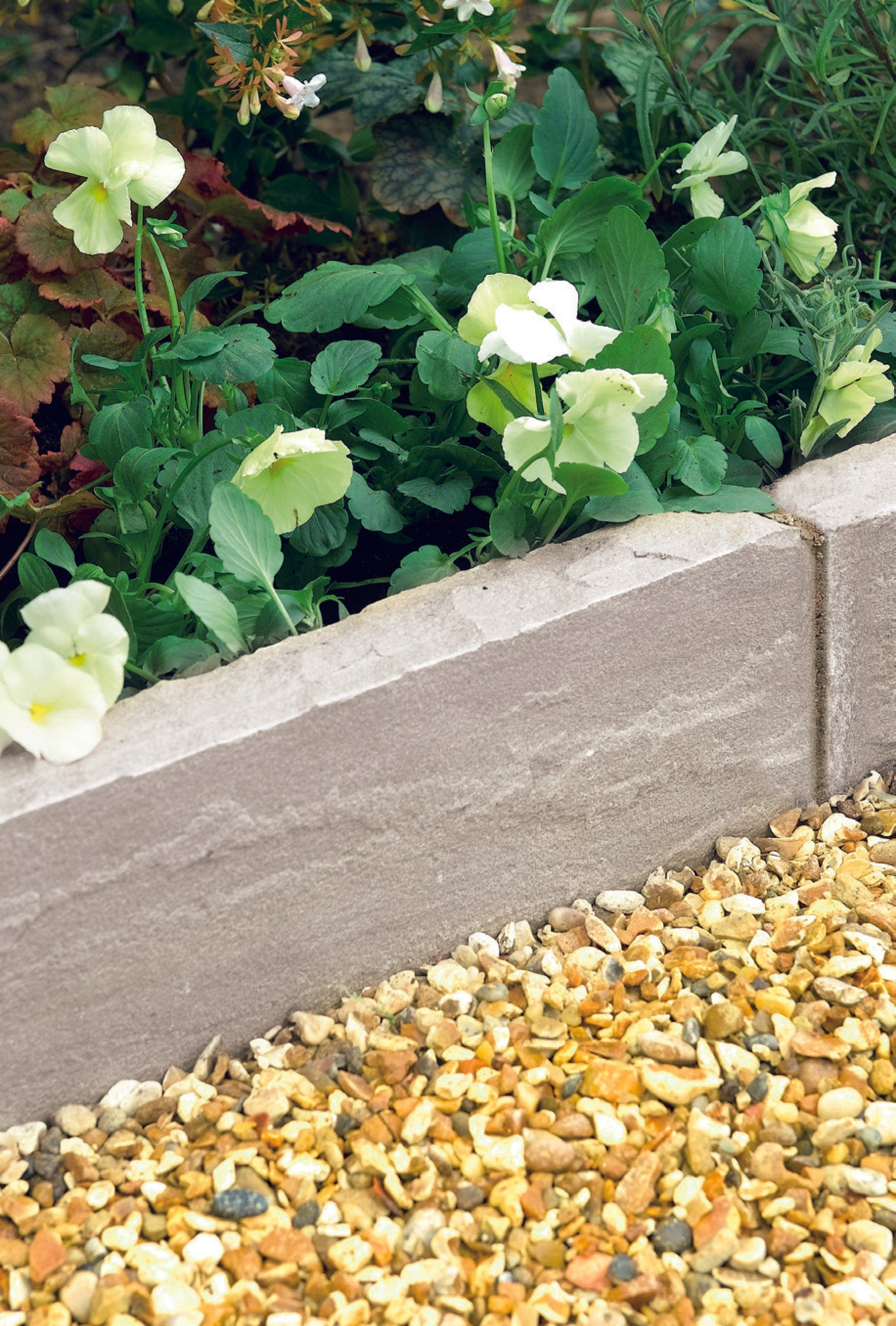 Bradstone Natural Sandstone Eco Edging Coping 450 x 160 - 28 Per Pack in Fossil Buff