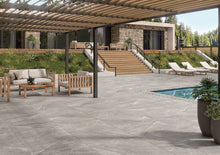 Load image into gallery viewer, Materia Grey Outdoor Porcelain Tile Pavers Pack 900mm x 600mm x 20mm

