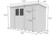 Load image into gallery viewer, Pent Shed 4ft x 10ft
