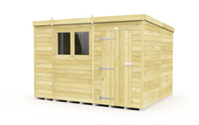 Load image into gallery viewer, Pent Shed 10ft x 8ft
