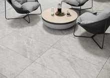 Load image into gallery viewer, Bradstone Stylus Outdoor Porcelain Paving Tiles in Light Grey
